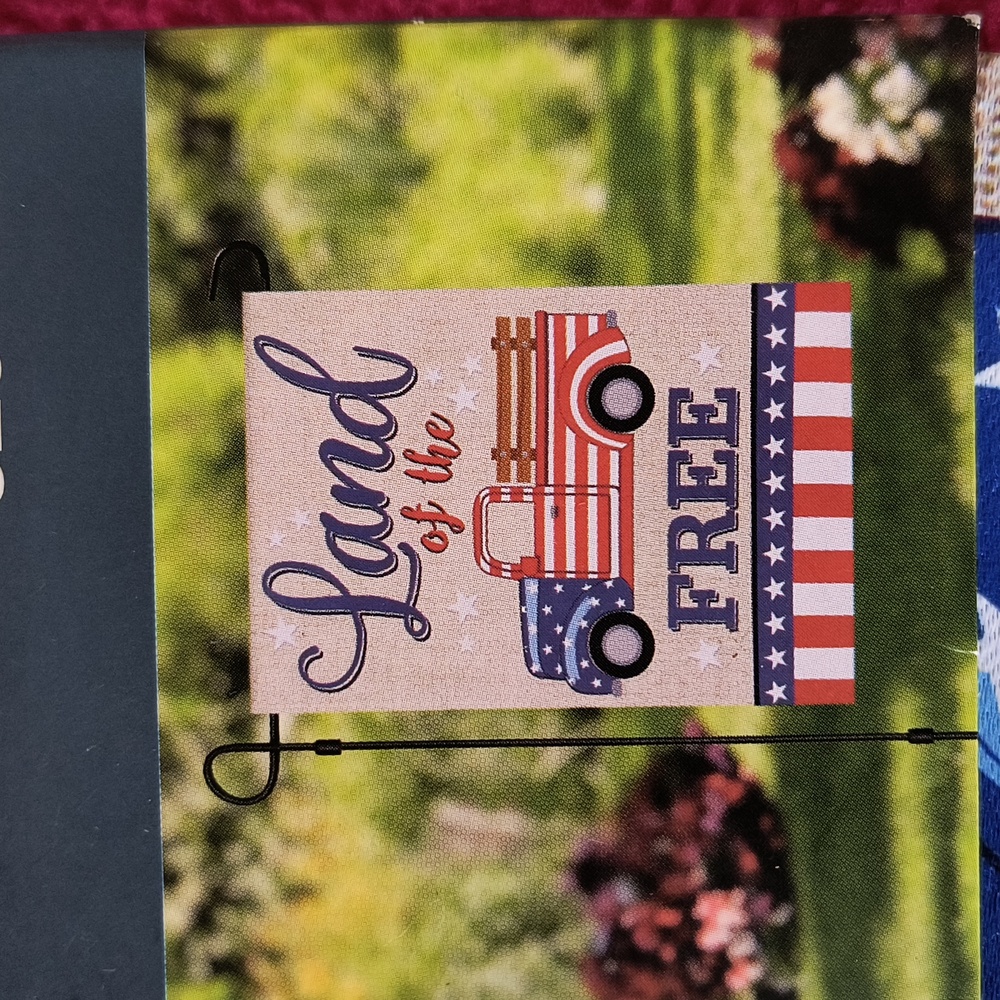 Garden Flag- Land of the Free